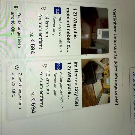 1 Zi Whg An Der Universitaetsklinik Zu Kiel-city, Koldingstrasse 12, Perfekt Als Schadenwohnung, Eigener Parkplatz, 45 Qm, Grosse Wohnkueche, Wlan Incl, Perfekt Moebliert, Je 3 Min Zur Universitaet, Ostsee, Seebaeder, Luxusfaehren * Kilonia